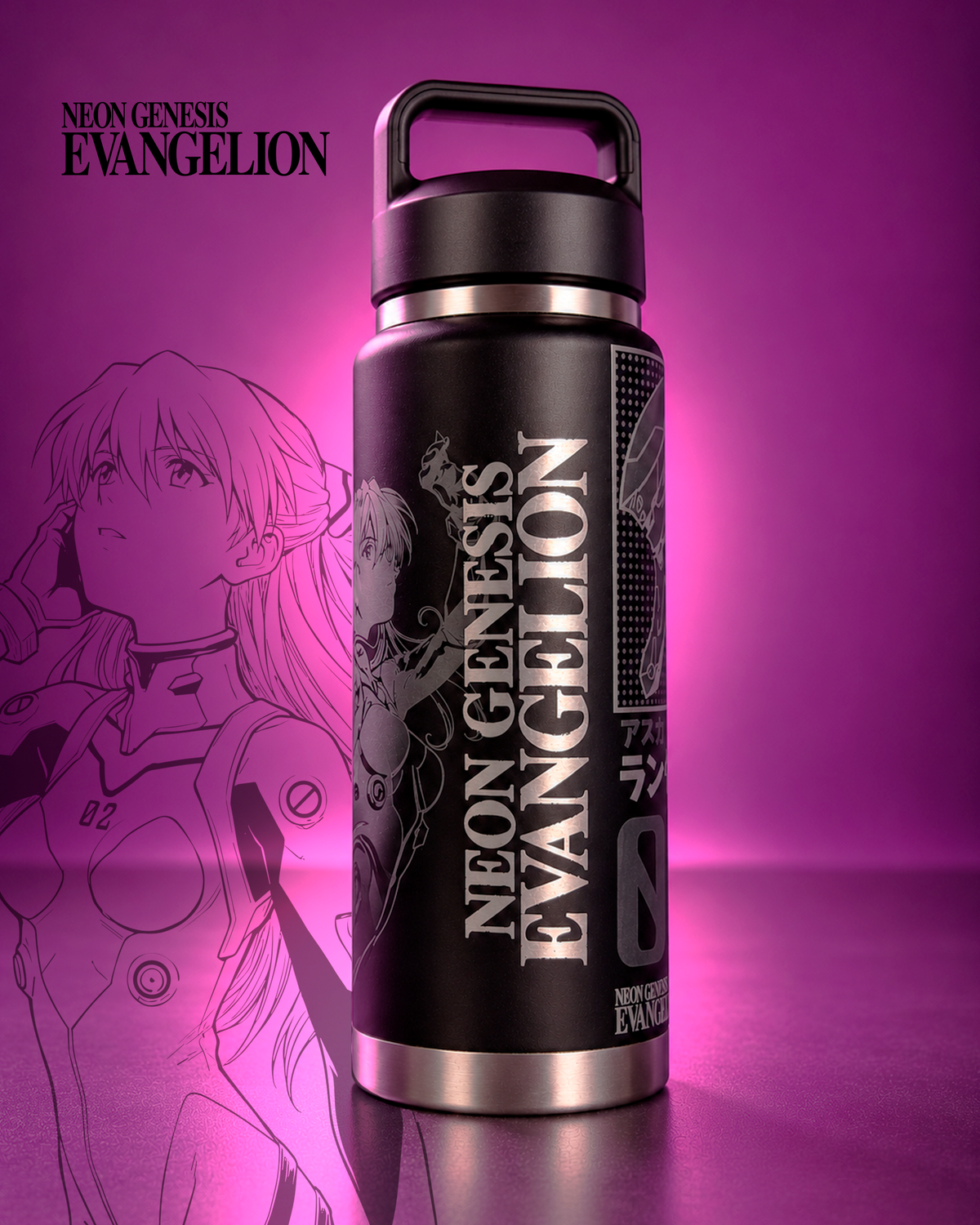 Botella Térmica Neon Genesis Evangelion