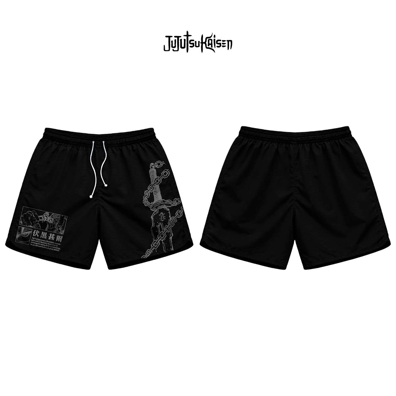 Shorts Toji Inverted Spear - JJK049
