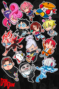 Stickers Dan Da Dan