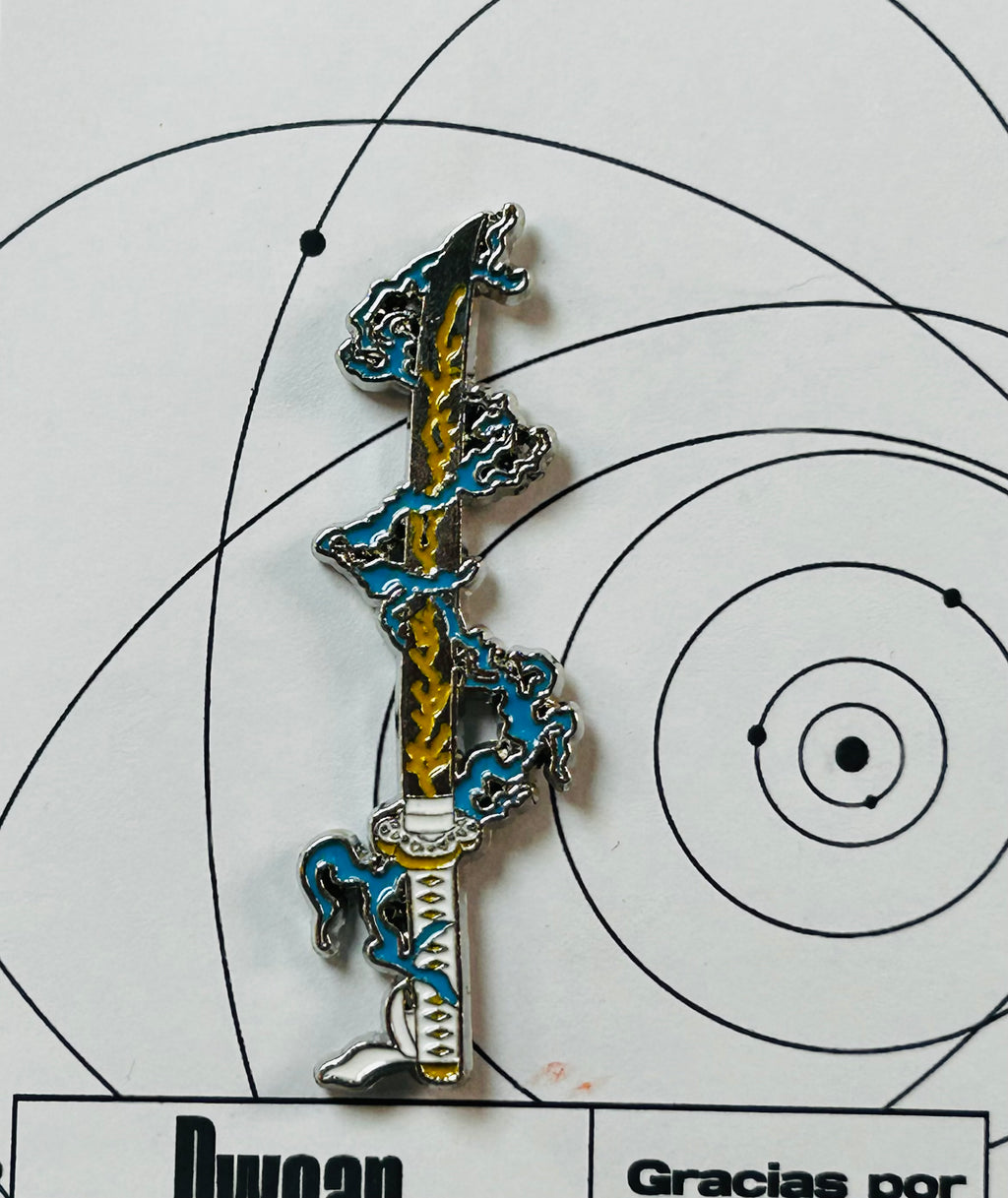 Nichirin de Zenitsu Agatsuma Demon Slayer - PIN072