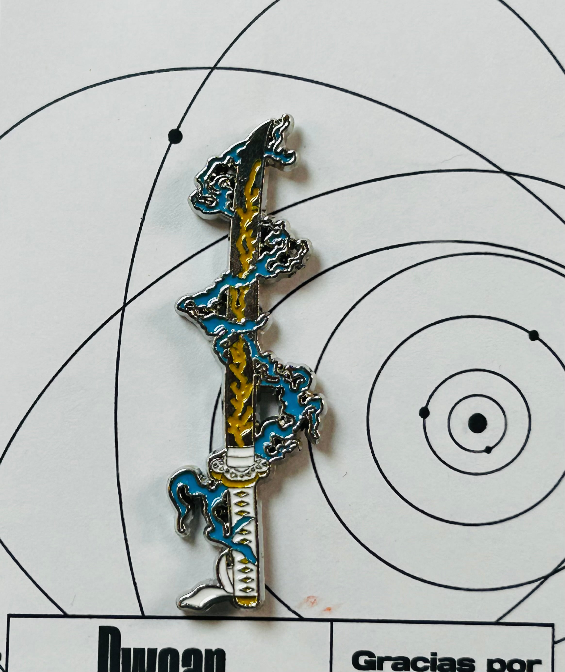 Nichirin de Zenitsu Agatsuma Demon Slayer - PIN072
