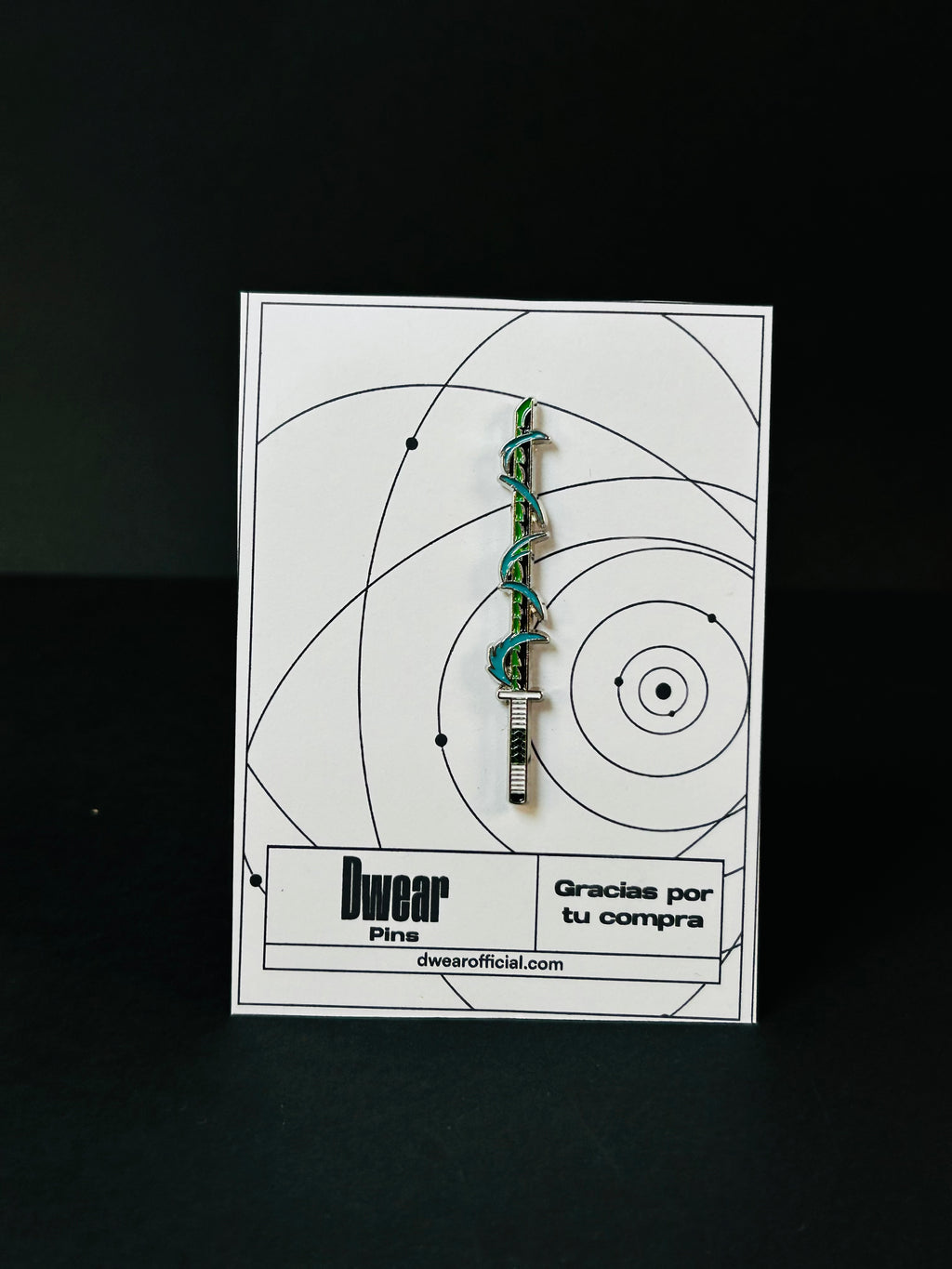 Nichirin de Sanemi Shinazugawa Demon Slayer - PIN068