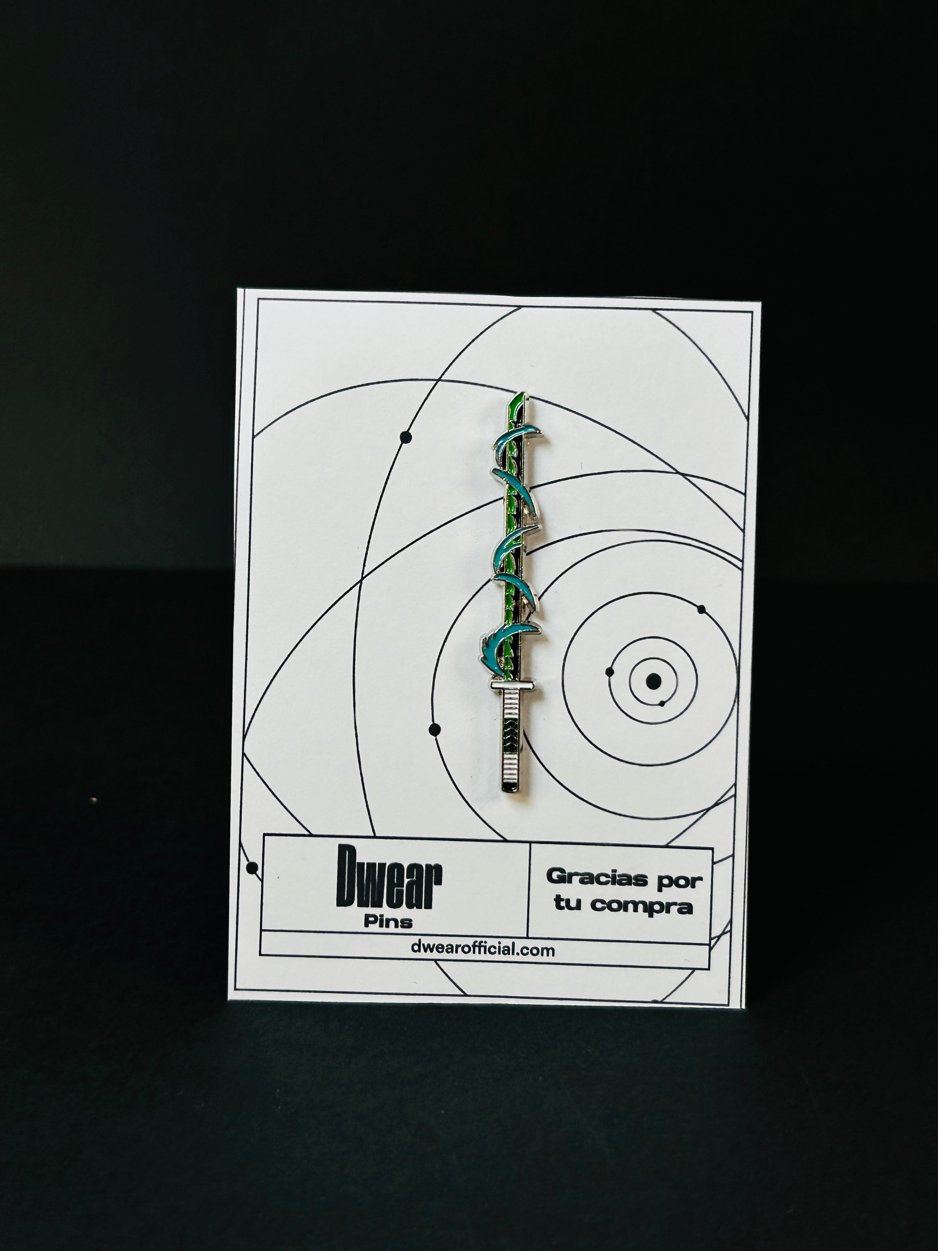 Nichirin de Sanemi Shinazugawa Demon Slayer - PIN068