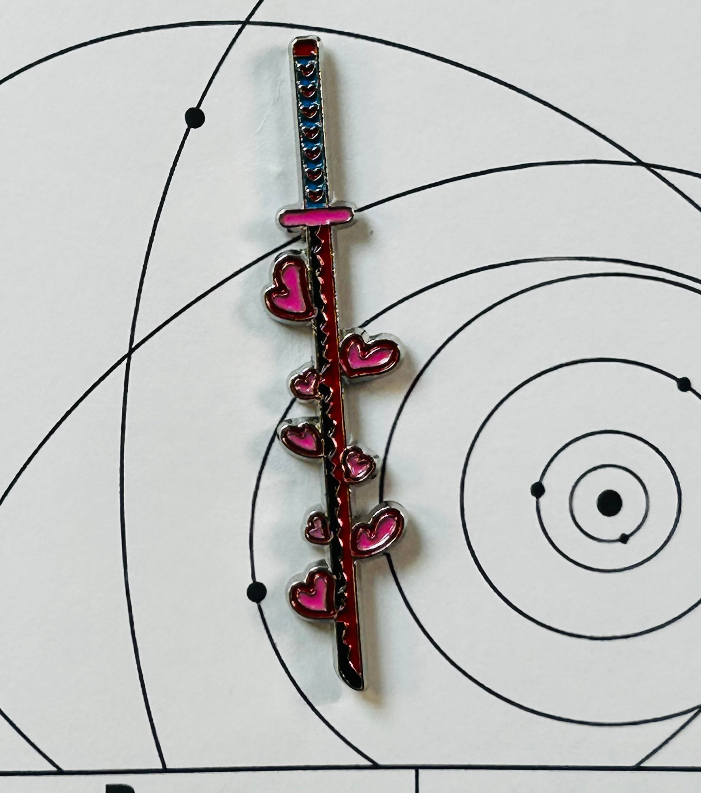 Nichirin de Mitsuri Kanroji Demon Slayer - PIN079