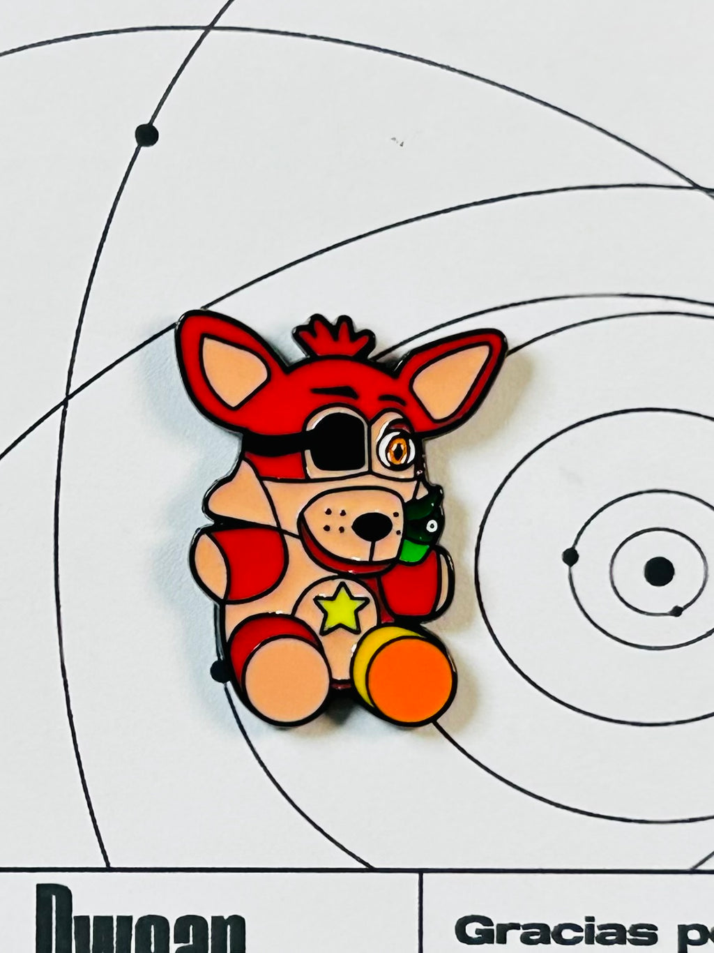 Rockstar Foxy Five Nights at Freddy's - PIN086