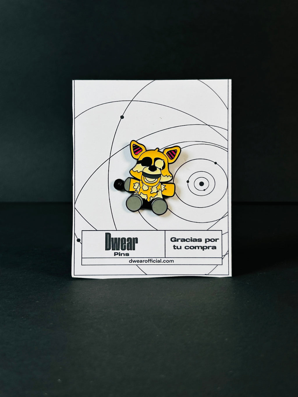 Nightmare Foxy Five Nights at Freddy's - PIN087