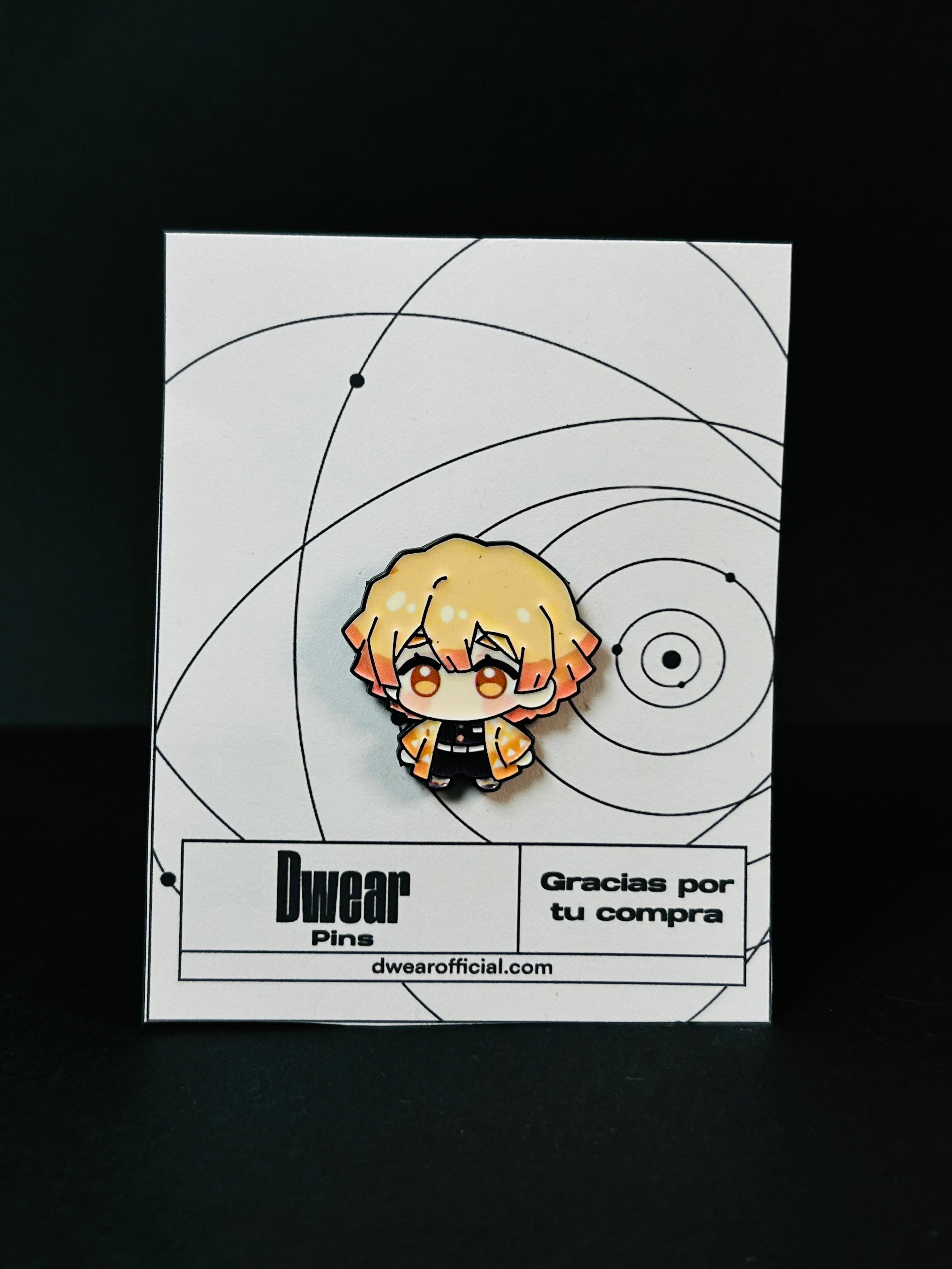 Zenitsu Agatsuma Demon Slayer - PIN017