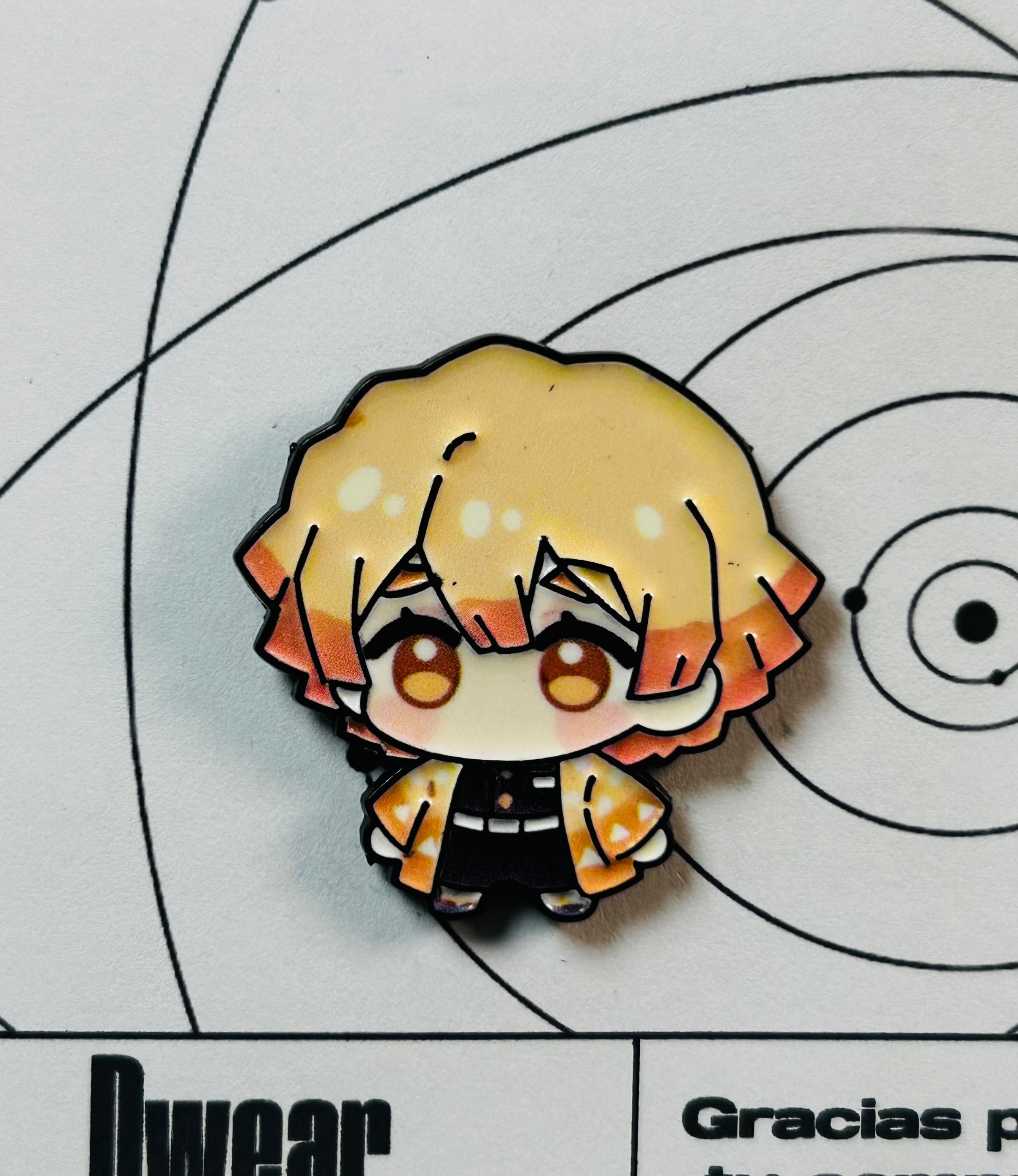 Zenitsu Agatsuma Demon Slayer - PIN017