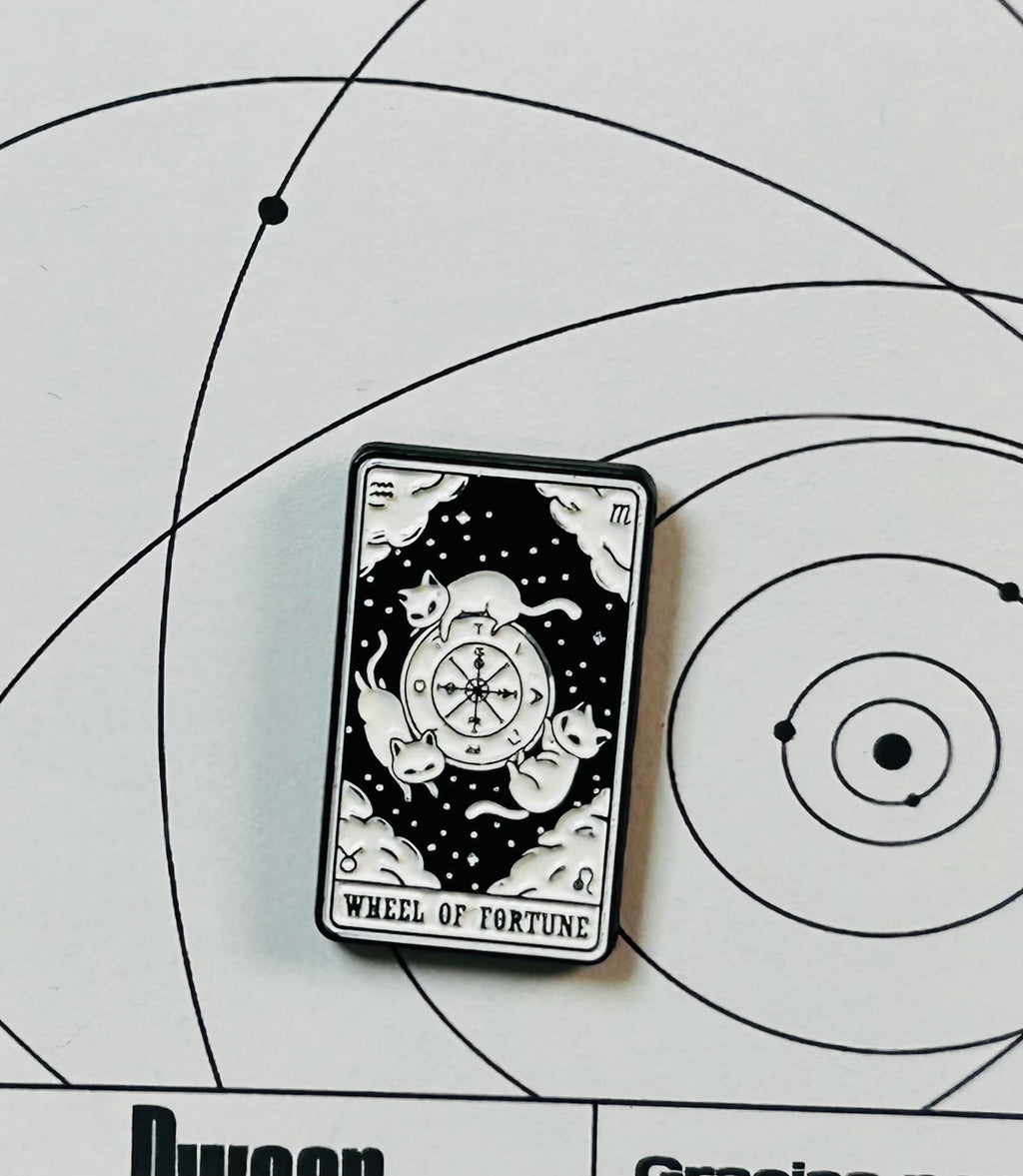 Cartas Tarot ¨Wheel of Fortune¨ - PIN033
