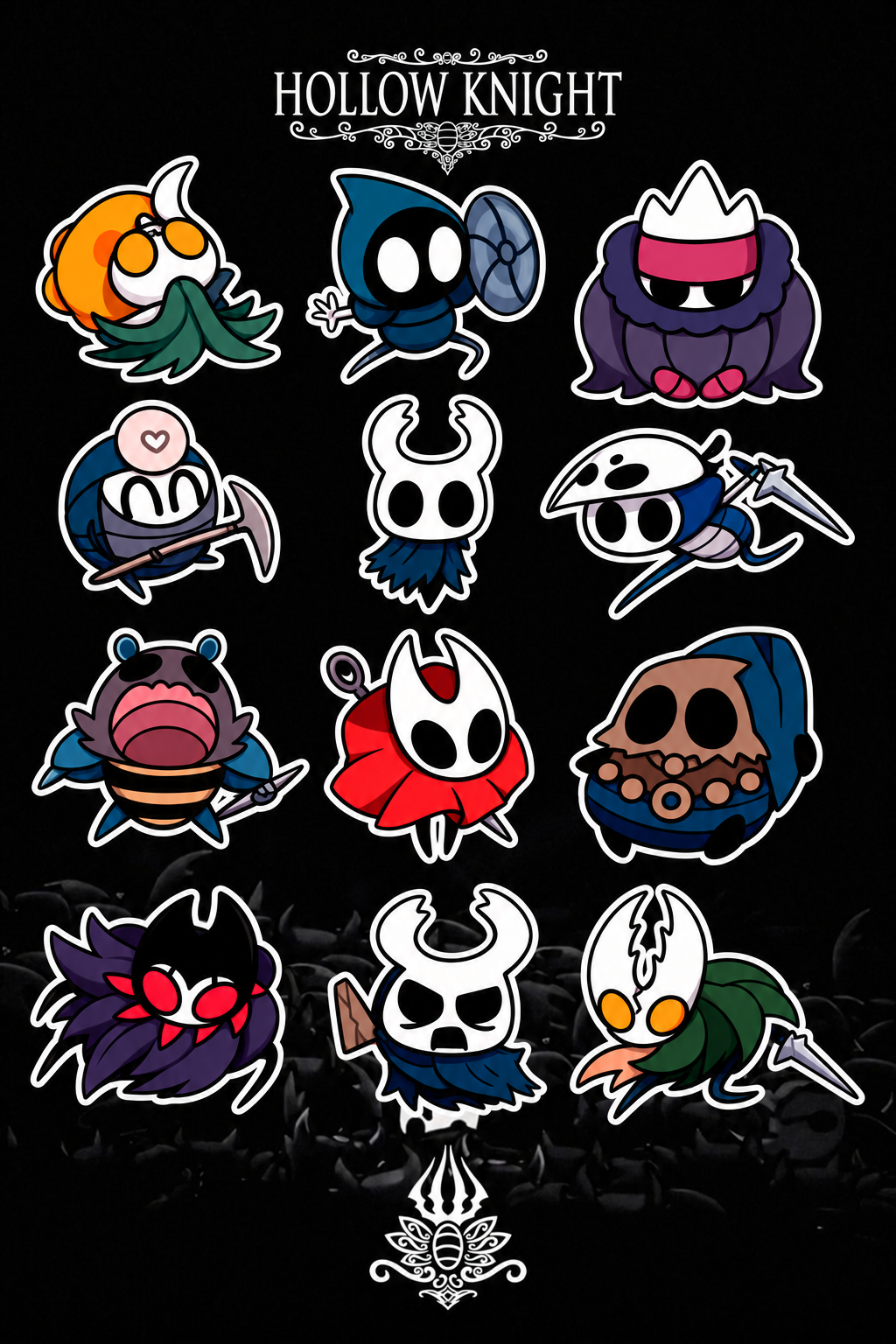 Stickers Hollow Knight