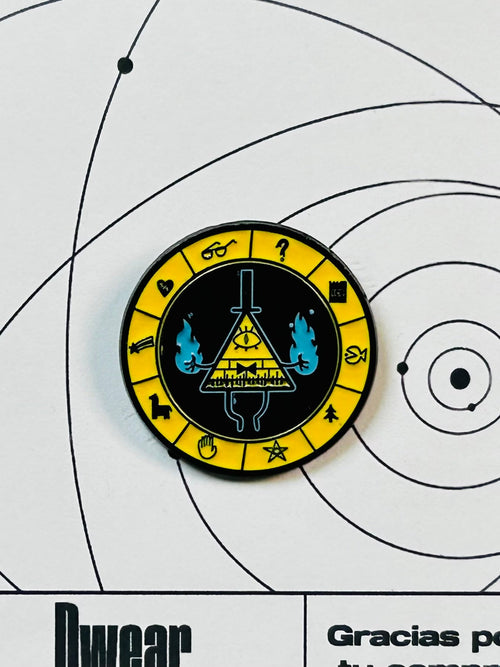 Bill Clave 2 Gravity Falls- PIN100 - Dwear