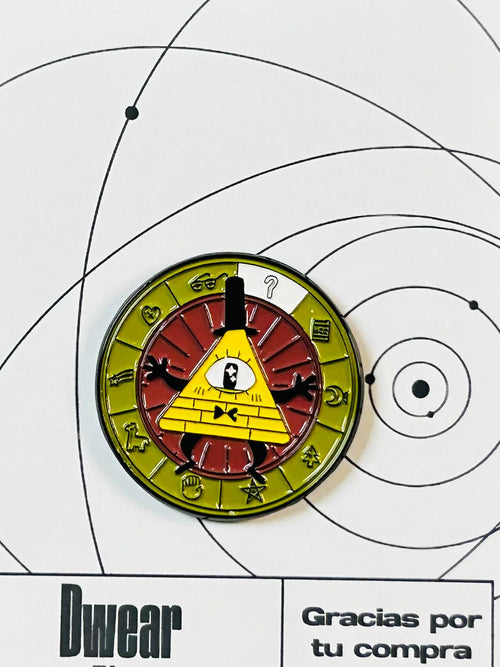 Bill Clave 3 Gravity Falls- PIN101 - Dwear