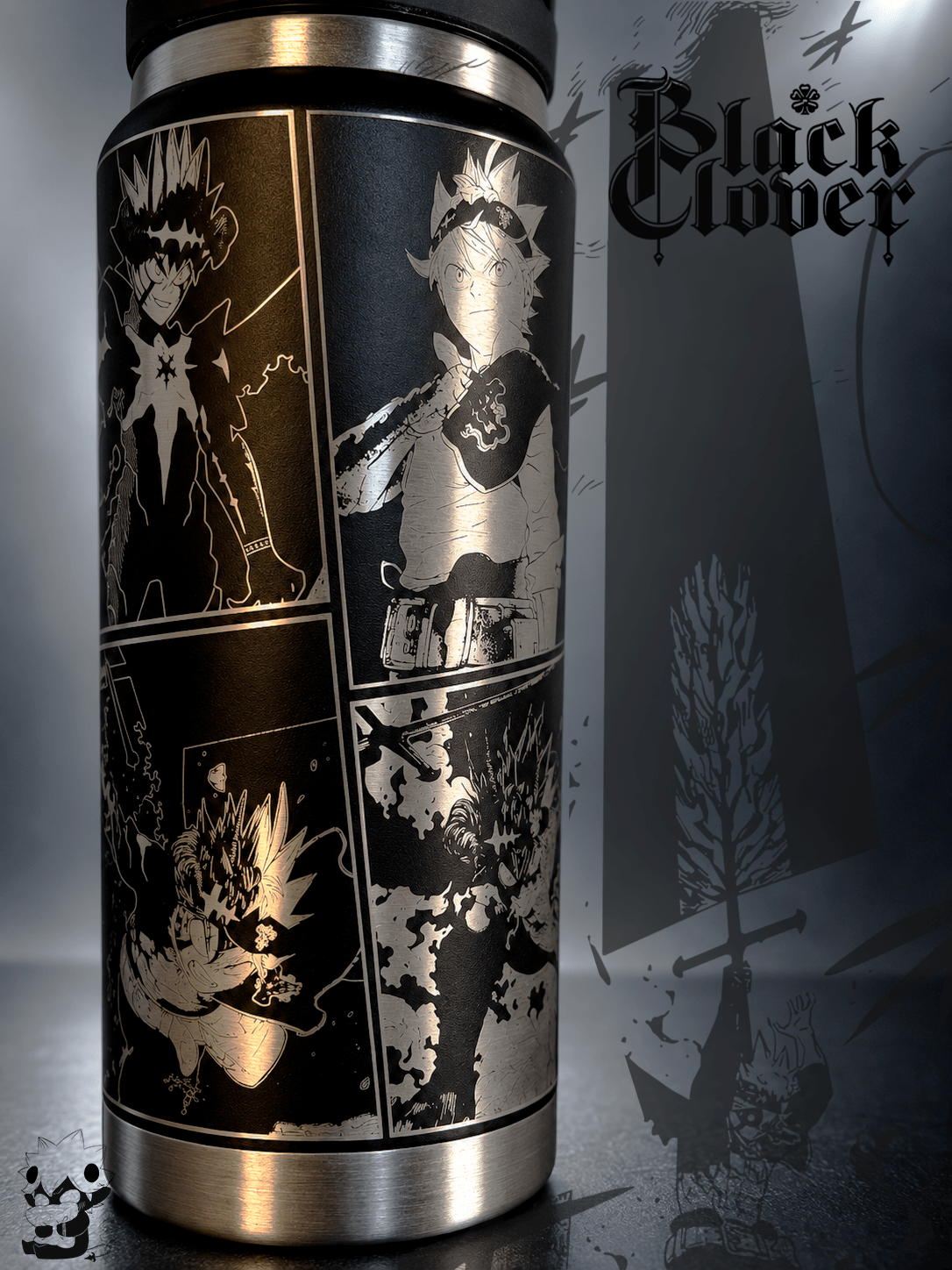 Botella Térmica Asta Black Clover - Dwear