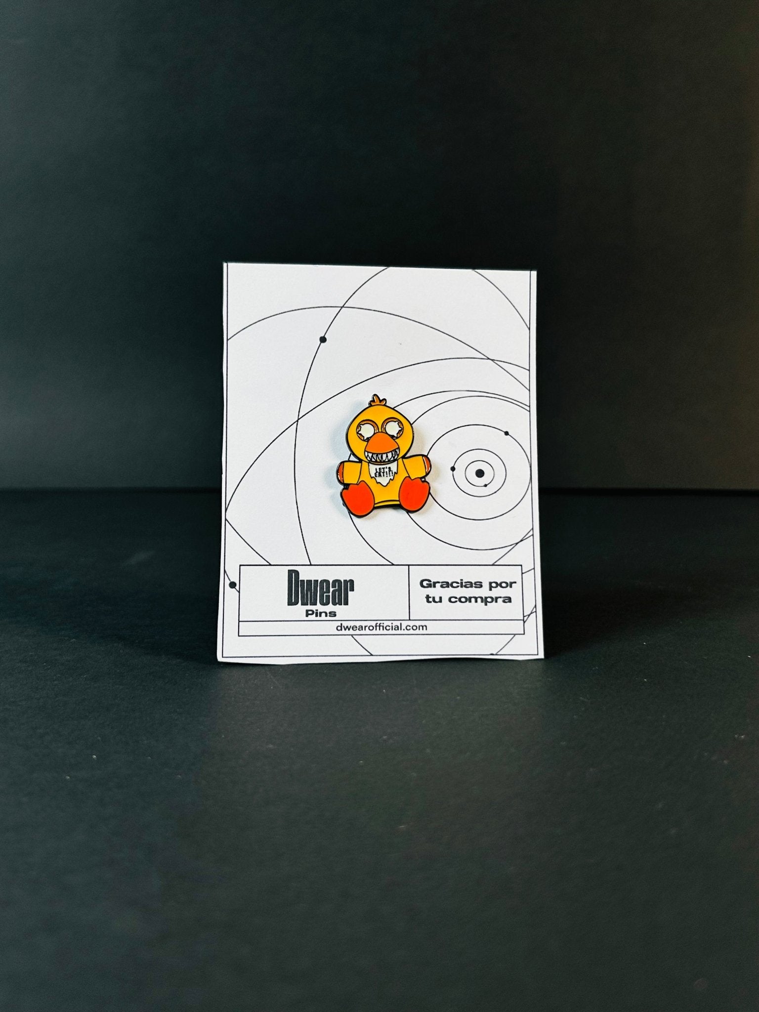 Nightmare Chica Five Nights at Freddy's - PIN097 - Dwear