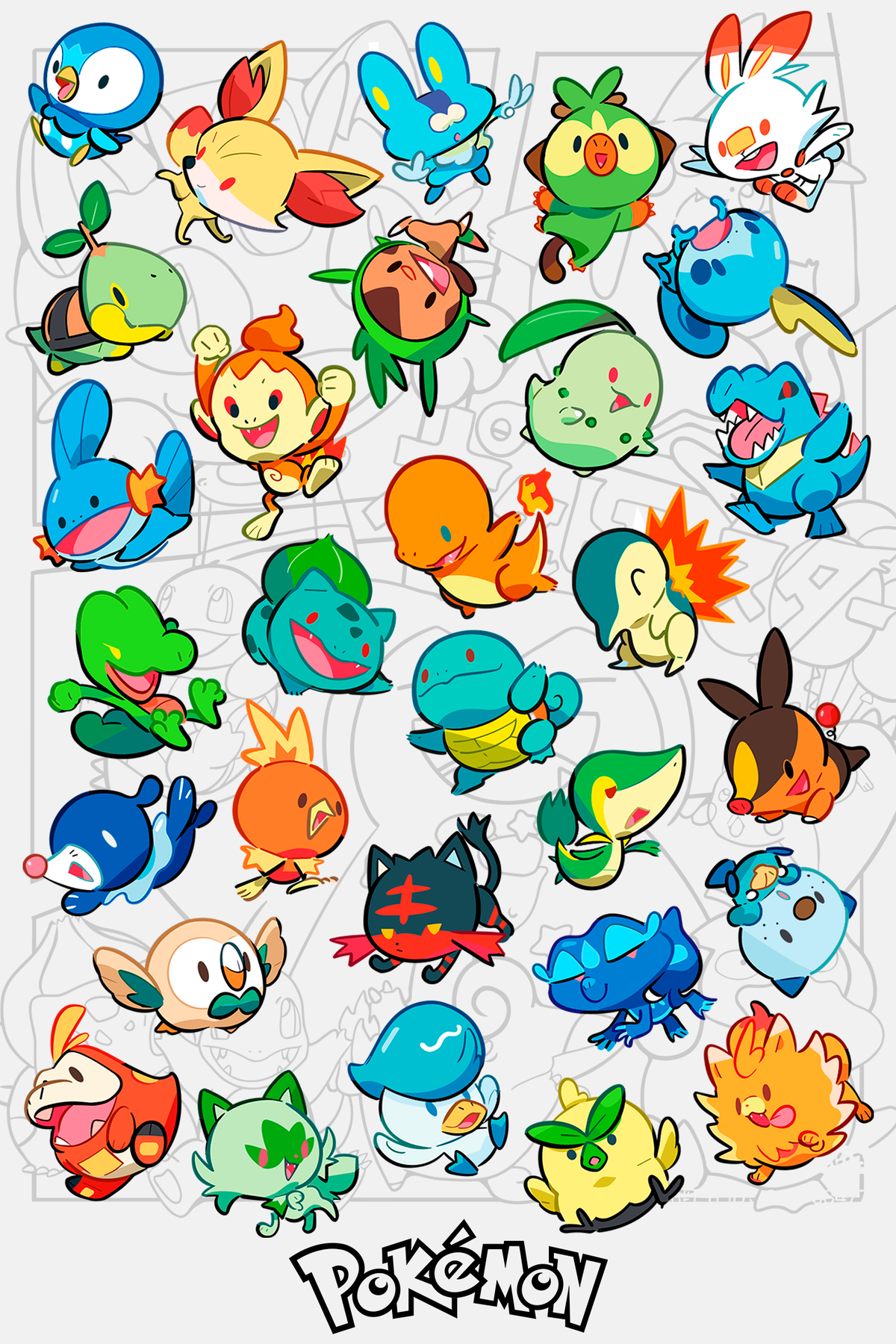 Stickers Pokemon